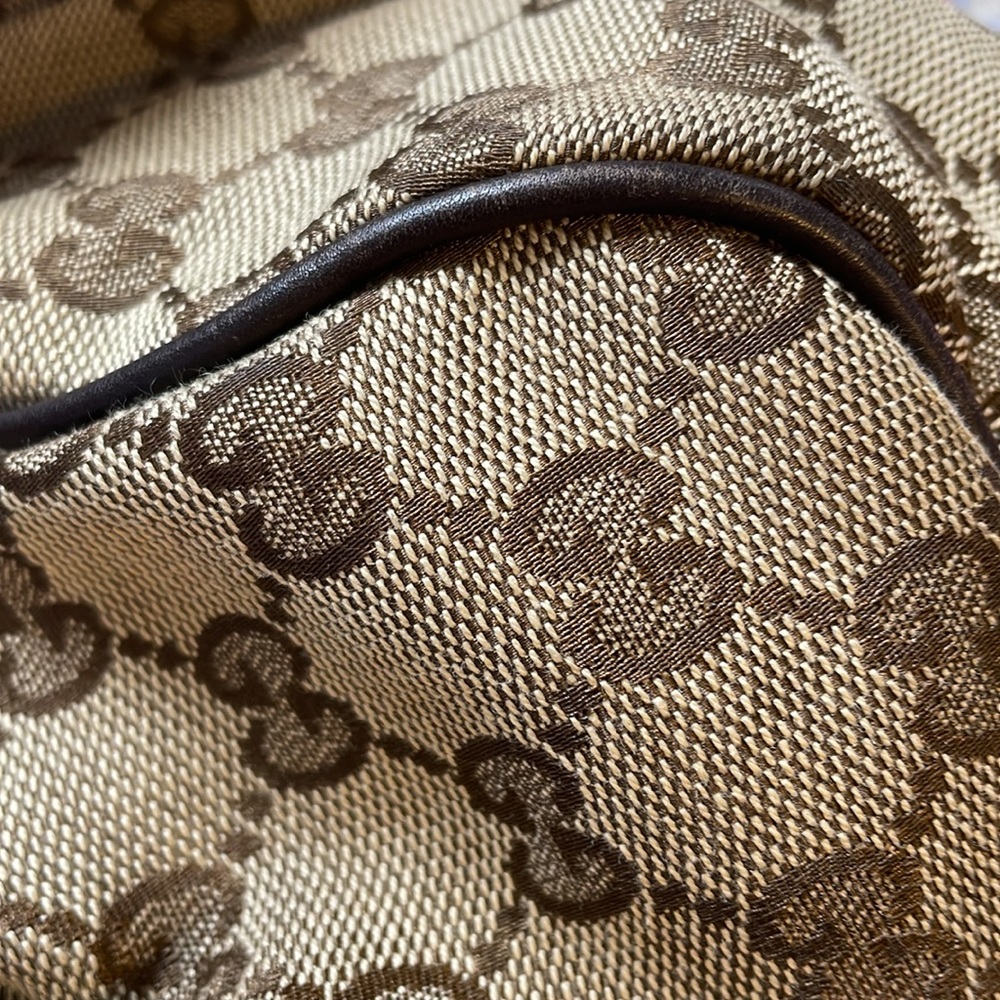 EUC Gucci GG Canvas Sukey Satchel - Picture 9 of 16